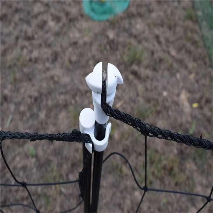 Chicken Net Fence In Plastic Color Green And Black