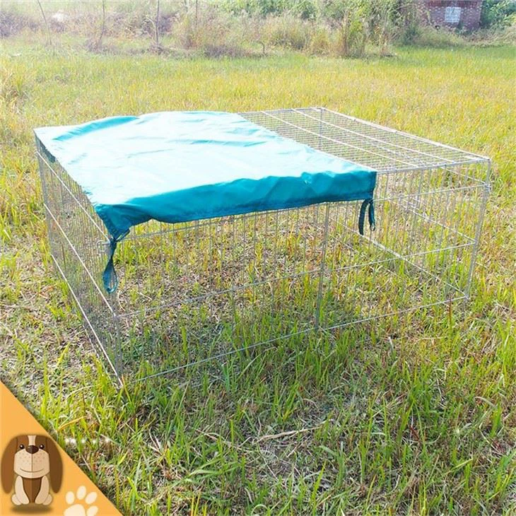 ইনডোর এবং আউটডোর ব্যবহারের জন্য ভাঁজ করা খরগোশের খাঁচা
