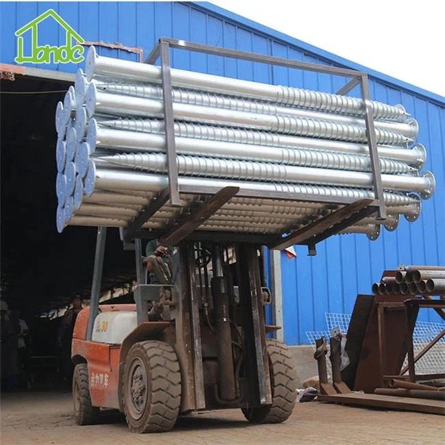 Galvanized Round Flange Ground Screw